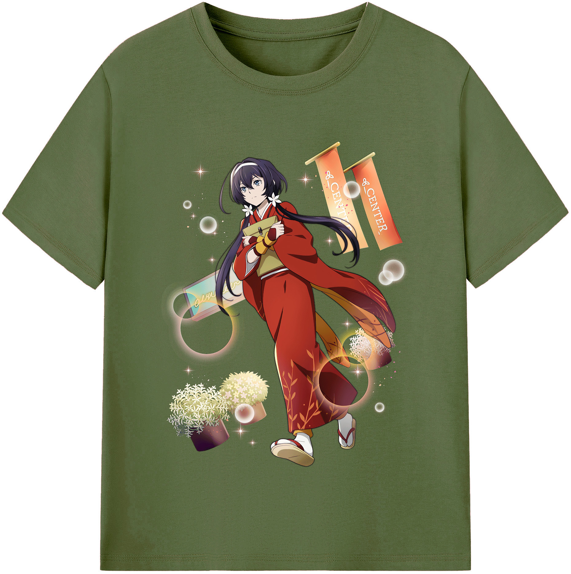 （画像用） 文豪ストレイドッグス Bungo Stray Dogs 綿100％半袖Tシャツ（フロントプリント）
